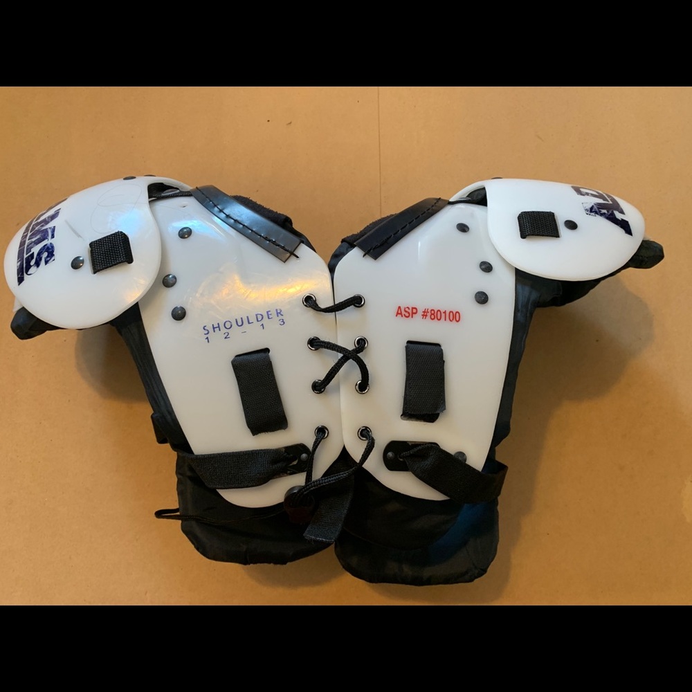 Adams shoulder pads football